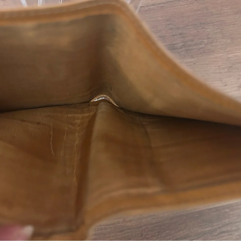 Gucci Vintage Tan and Brown Wallet with dust bag - Picture 8 of 15